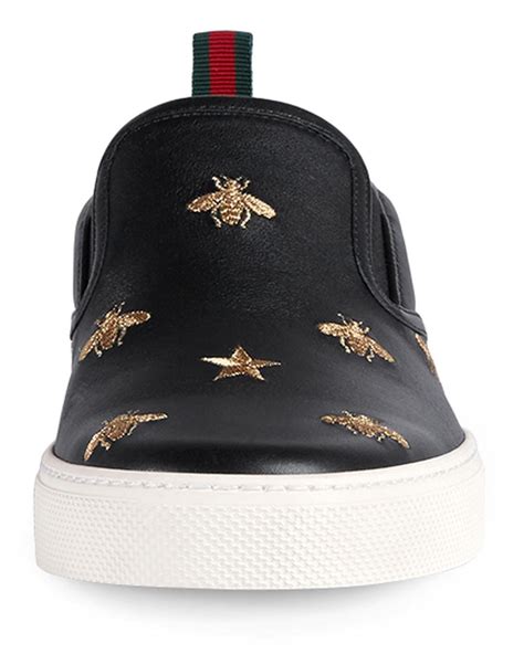 gucci dublin star bee sneaker|gucci bees and stars embroidery.